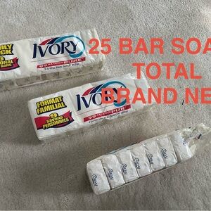 SOLD ON FB 😎😎Ivory Bar Soap Pack (25 bars total)